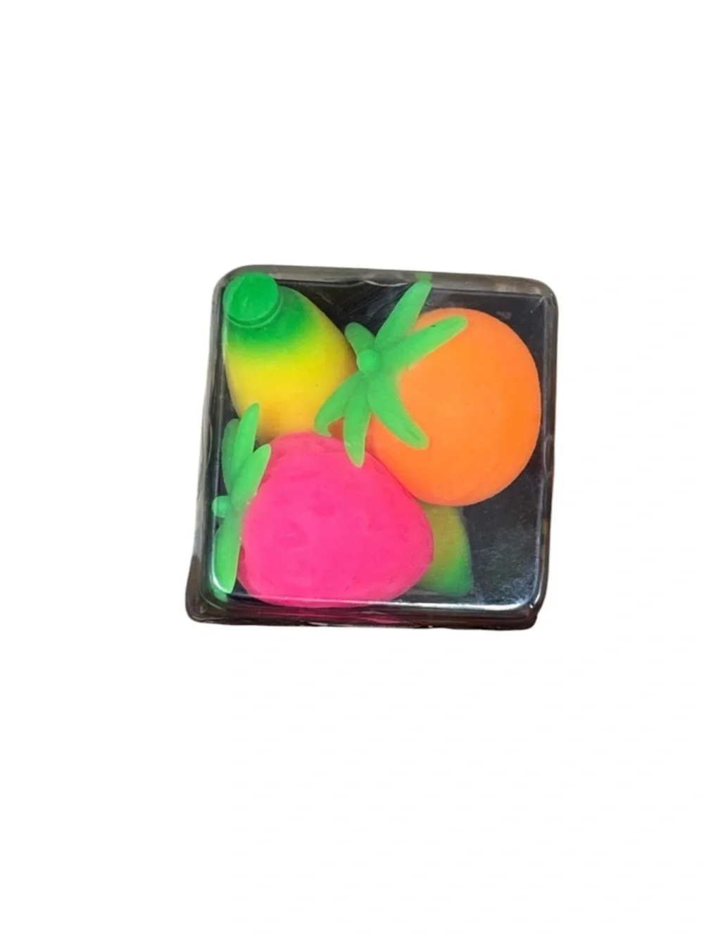 Schylling Groovy NeeDoh Fruit Basket Squishy Fidget Toy Set
